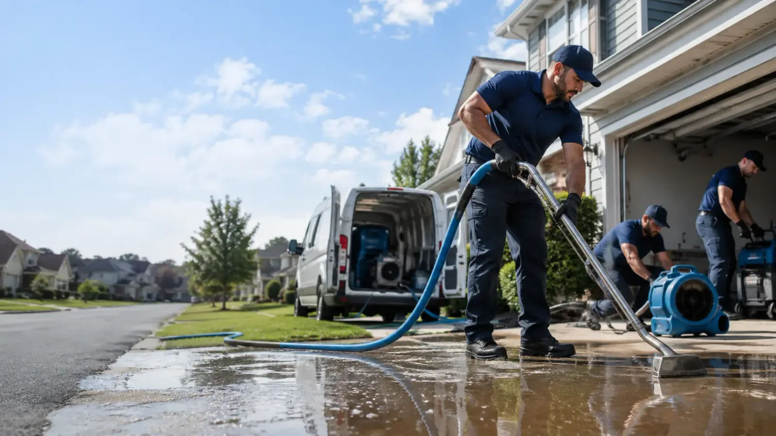Flood Damage Restoration in London, WV